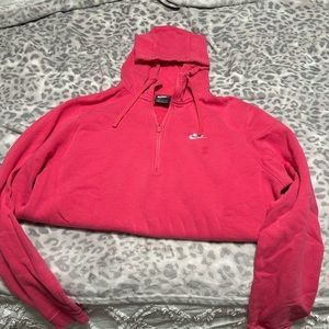 Nike quarter zip hot pink size xl